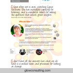 Glow Consulting website