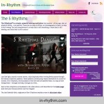 In-Rhythm site – a content page