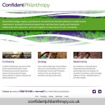 Confident Philanthropy home page