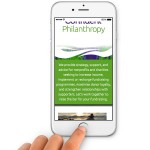 Confident Philanthropy on iPhone