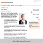 Transition Expertise about page